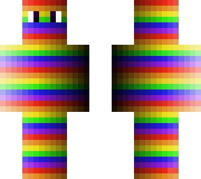 gradient rainbow man