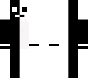 half black and half white