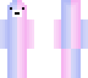 pink and blue bear