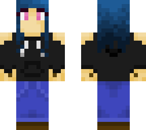 shoulder less sweater girl