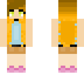 athletic girl with light blue tank top and pink sneakers with