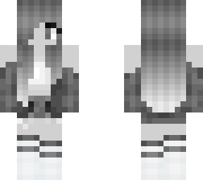 black and white edit of lazy day girl