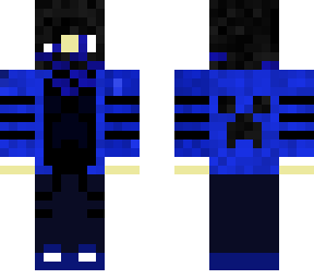 blue creeper hoodie