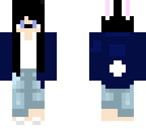 cute midnight bunny