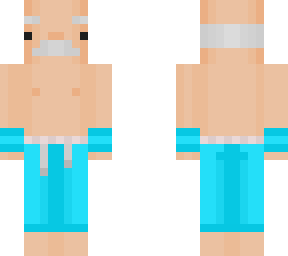 grandpa with blue