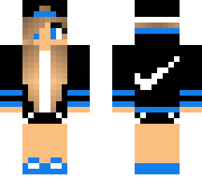 nike girl | Minecraft Skin