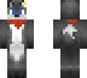 silver foxo w/o clothes bandana flower slim
