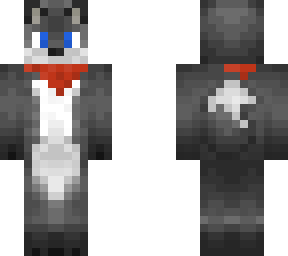 silver foxo w/o clothes bandana slim