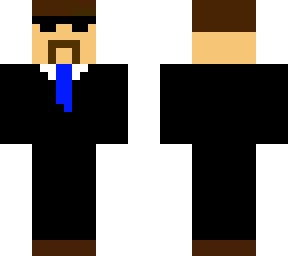 tuxedo man (longer tie)