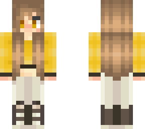 artsy yellow girl
