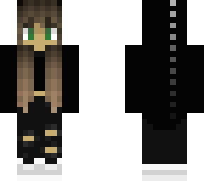 black hooded girl