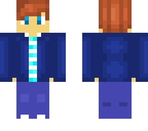 blue hoodie