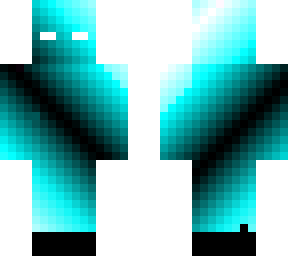 blue void herobrine with shoes