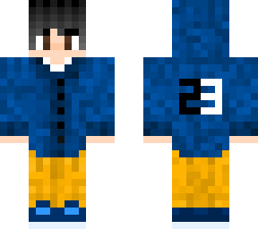 boy in blue sweater