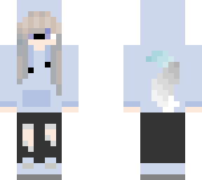 cute ice wolf