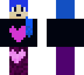 girl in love heart clothes