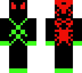 green red skull lord