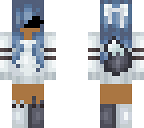masked wolf girl