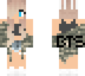 not mine skin edit bts fangirl bunny