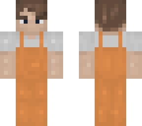 orange overalls