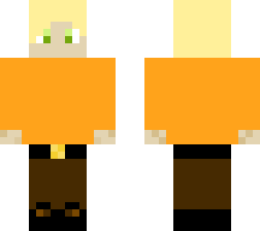 orange shirt