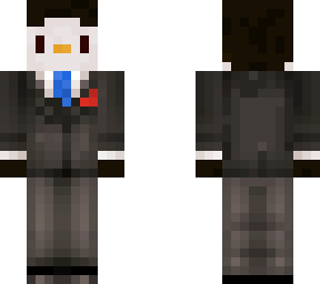 penguin in suit