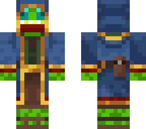 bananadino in a wandering villager base by cgskins1997