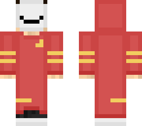 Masked Hooded Loki | Minecraft Skin