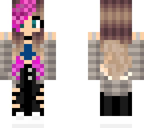my fist gril skin as a human