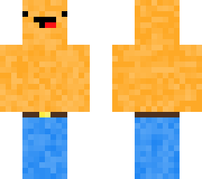 orange derp guy with blue pants