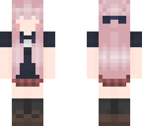 pink hair