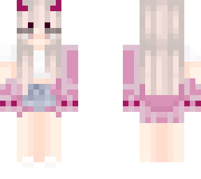 pink horned devil