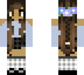 plaid with baby blue
