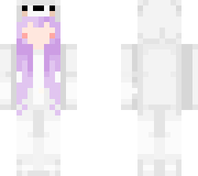 purple hair pastel