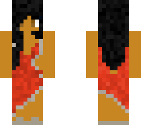 red dress (black girl)
