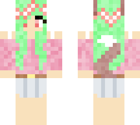 watermelon wolf girl