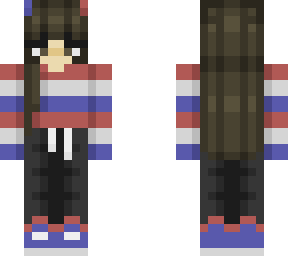 white, red & blue