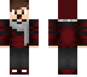 winter outfit red