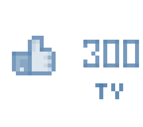 300 likes