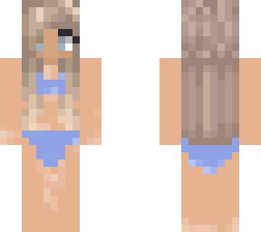 blonde beauty bikini