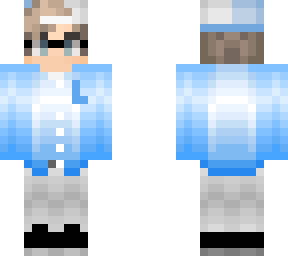 blue dude with cap