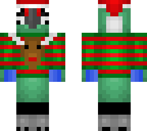 christmas parrot