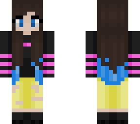 colourful girl + dyed hair