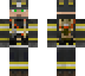 firefighter green eyes