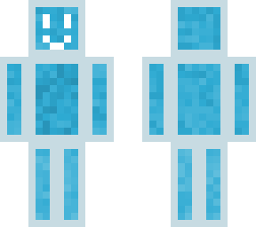 ice-man suit with face