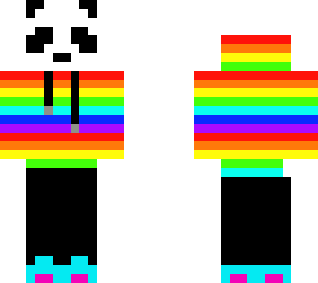 rainbow panda