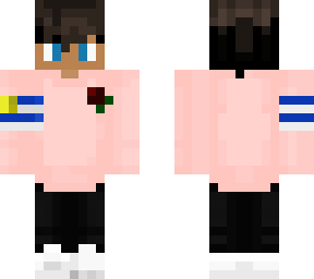 skin uruguaya con camiseta de kudarose