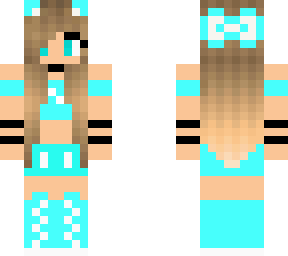 blue girl