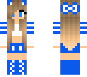 blue tww sports girl