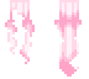 flowing pink hair base